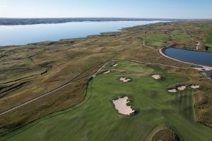 Sutton Bay 18th Aerial Approach